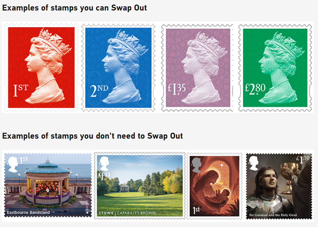 100 days left to use or swap 1st or 2nd class stamps Your Money