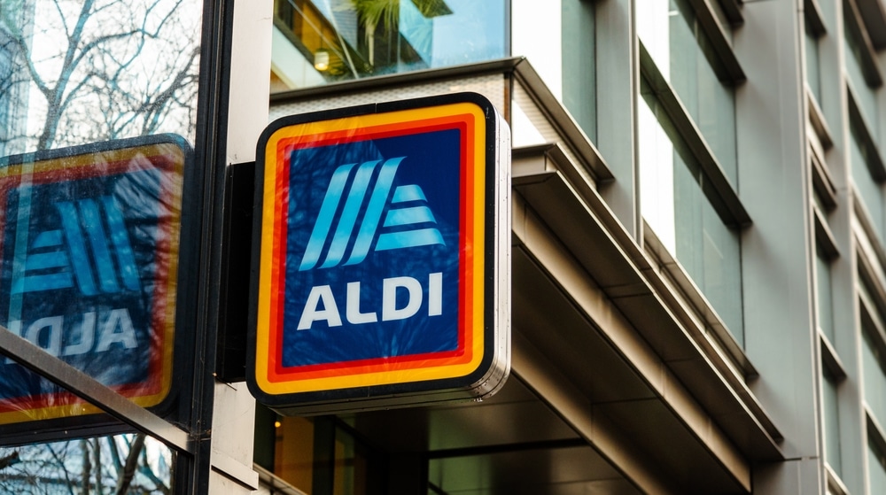 photo of an aldi sign to denote a story about the cheapest supermarket