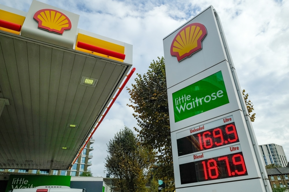 an image of a petrol forecourt to denote the fuel comparison scheme by the Government launch date