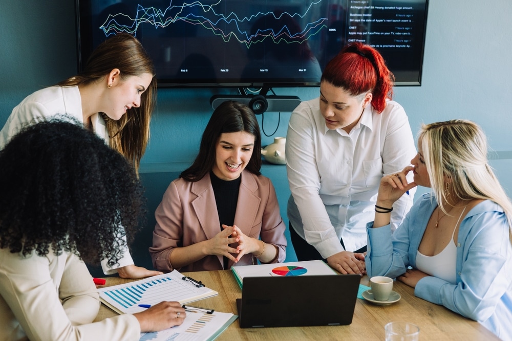 a classroom learning about personal finance to denote a story on personal finance taught in schools