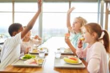 Free breakfasts for children in primary schools