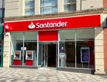 A Santander bank branch to denote the end of the Santander switch offer